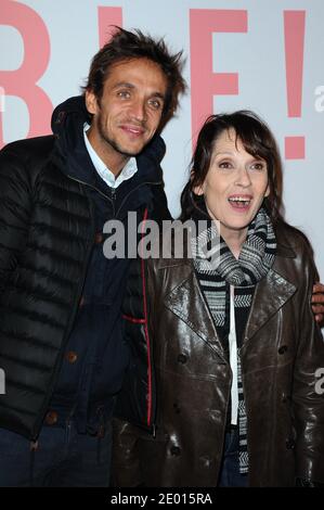 Ruben Alves und Chantal Lauby bei der Premiere von 'Les Garcons et Guillaume, A Table!' Am 18. November 2013 im Gaumont Opera Theater in Paris, Frankreich. Foto von Aurore Marechal/ABACAPRESS.COM Stockfoto