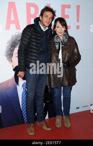 Ruben Alves und Chantal Lauby bei der Premiere von 'Les Garcons et Guillaume, A Table!' Am 18. November 2013 im Gaumont Opera Theater in Paris, Frankreich. Foto von Aurore Marechal/ABACAPRESS.COM Stockfoto