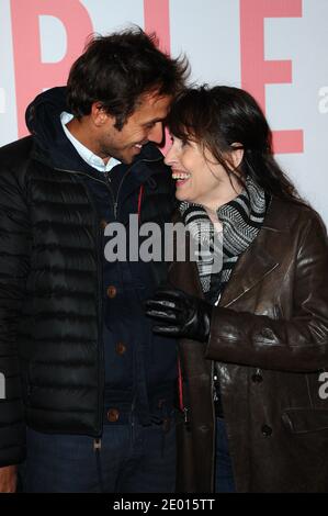 Ruben Alves und Chantal Lauby bei der Premiere von 'Les Garcons et Guillaume, A Table!' Am 18. November 2013 im Gaumont Opera Theater in Paris, Frankreich. Foto von Aurore Marechal/ABACAPRESS.COM Stockfoto