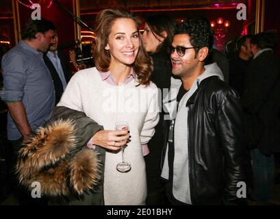 Jamel Debbouze und seine Frau Melissa Theuriau nehmen am 25. November 2013 am Prix Fooding 2014 im Cirque d'hiver in Paris, Frankreich, Teil. Foto von Jerome Domine/ABACAPRESS.COM Stockfoto