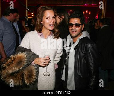 Jamel Debbouze und seine Frau Melissa Theuriau nehmen am 25. November 2013 am Prix Fooding 2014 im Cirque d'hiver in Paris, Frankreich, Teil. Foto von Jerome Domine/ABACAPRESS.COM Stockfoto