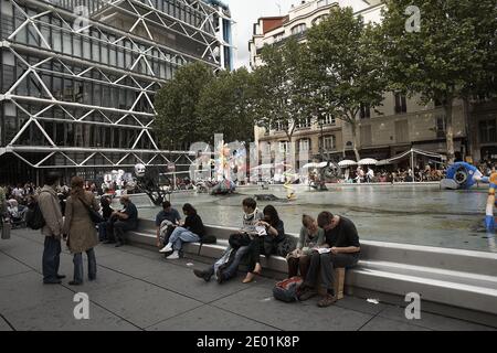 FRANKREICH / Paris/Centre Geoges Centre Centre Centre Centre-Centre-Centre-Centre-Centre-Centre Stockfoto