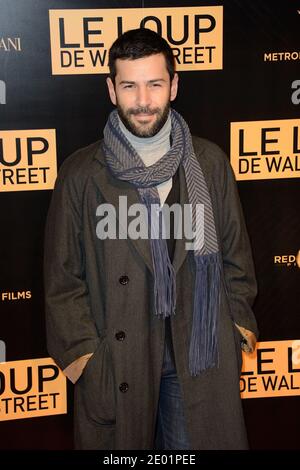 Alexis Mabille bei der Premiere des Films Le Loup de Wall Street (der Wolf von Wallstreet), der am 9. Dezember 2013 im Cinema Gaumont Opera in Paris, Frankreich, stattfand. Foto von Nicolas Briquet/ABACAPRESS.COM Stockfoto