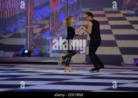 AUSSCHLUSSF. Ice Show 2013 - Troisieme Prime. Richard Virenque Pendant le troisième prime diffuse sur M6 a Paris, France, le 11 décembre 2013. Foto von Christophe Guibbaud / M6 / ABACAPRESS.COM Stockfoto