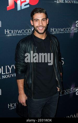 Kevin Miranda (aka Kevin), der an der Fotocall and Party für die NRJ 12 Reality-TV-Show 'Hollywood Girls 3' teilnahm, die am 12. Dezember 2013 im Madam Club in Paris, Frankreich, stattfand. Foto von Nicolas Genin/ABACAPRESS.COM Stockfoto