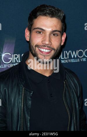 Kevin Miranda (aka Kevin), der an der Fotocall and Party für die NRJ 12 Reality-TV-Show 'Hollywood Girls 3' teilnahm, die am 12. Dezember 2013 im Madam Club in Paris, Frankreich, stattfand. Foto von Nicolas Genin/ABACAPRESS.COM Stockfoto