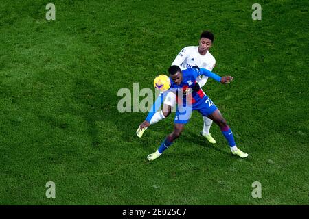 Premier League-Spiel zwischen Crystal Palace und Leicester City im Selhurst Park am 28. Dezember 2020 in London, Großbritannien. Stockfoto