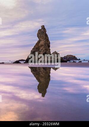 Coquille Point Beach, Bandon, Oregon USA Stockfoto