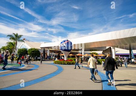 Merritt Island, FL, USA - 26. Dezember 2020: Kennedy Space Center Visitor Complex Merritt Island Florida Stockfoto