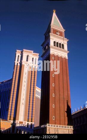 Das Venetian Hotel in Las Vegas, Nevada Stockfoto