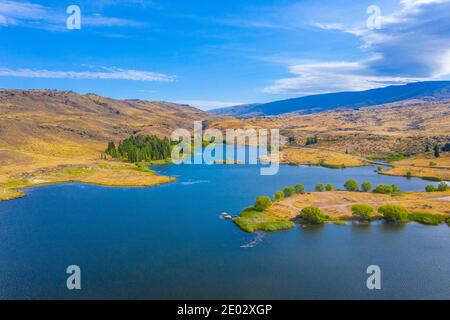 Butchers DAM szenisches Reservat in Neuseeland Stockfoto