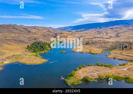 Butchers DAM szenisches Reservat in Neuseeland Stockfoto