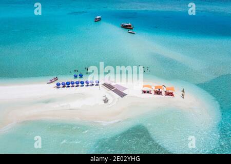 Grill Insel Bodumohora, Felidhu Atoll, Malediven, Indischer Ozean Stockfoto