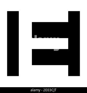 Einfache elegante Logo Buchstabe e, Vektor Premium-Business-Logo Buchstabe e, Grafik alphabetisches Symbol Business Corporate Identity Stock Vektor