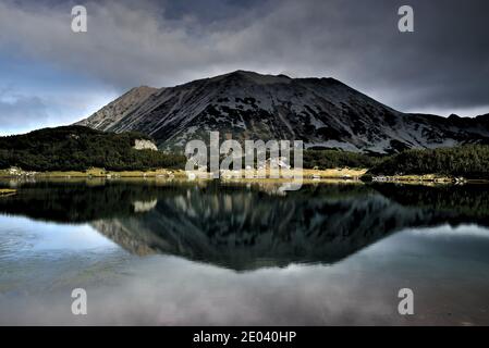 Todorka Gipfel und Muratovo See, Pirin Berg, Bulgarien Stockfoto