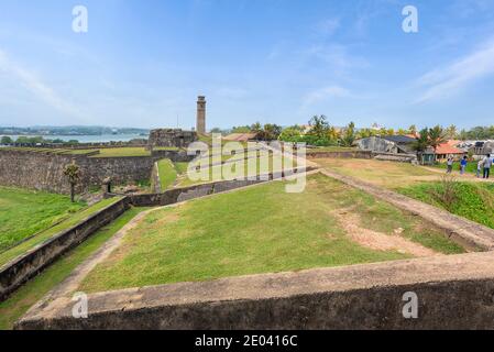 Galle Fort, Altstadt von Galle, Sri Lanka Stockfoto