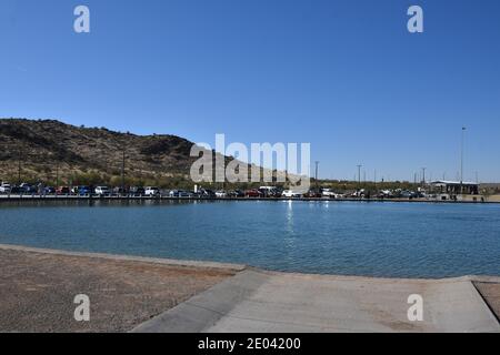 Blick vom Paloma Community Park in Peoria Arizona Stockfoto