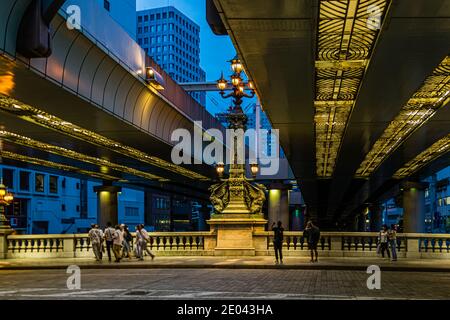 Nihonbashi-Brücke in Chuo, Tokio, Japan Stockfoto