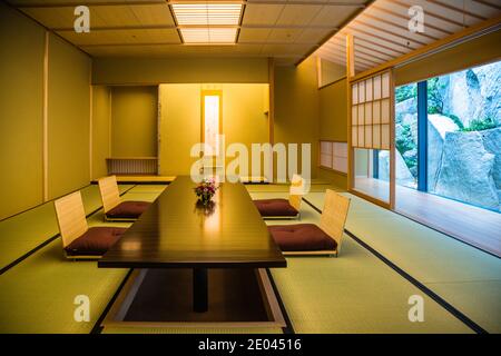 Interieur des Okura Hotels in Tokio, Minato, Japan Stockfoto