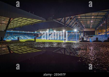 Sheffield, Großbritannien. Dezember 2020. Hillsborough, Sheffield vor dem Sky Bet Championship-Spiel zwischen Sheffield Wednesday und Middlesbrough. Picture by Matt Wilkinson/Focus Images/Sipa USA 29/12/2020 Credit: SIPA USA/Alamy Live News Stockfoto