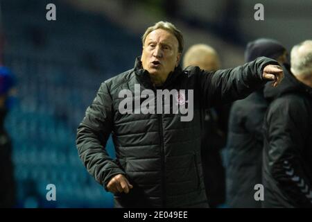 Sheffield, Großbritannien. Dezember 2020. Middlesbrough Manager Neil Warnock während des Sky Bet Championship Spiels in Hillsborough, Sheffield Bild von Matt Wilkinson/Focus Images/Sipa USA 29/12/2020 Quelle: SIPA USA/Alamy Live News Stockfoto