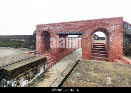 Das Cihou Fort in Kaohsiung, Taiwan Stockfoto