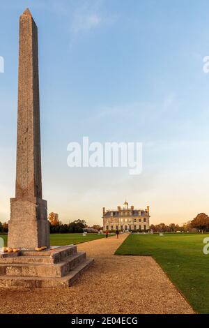 Kingston Lacy House and Gardens, ein Landhaus und Anwesen in der Nähe des Wimborne Minster, Dorset. Stockfoto