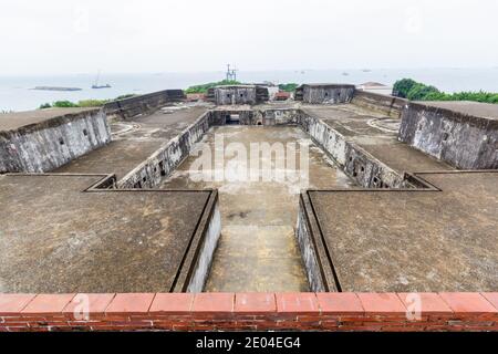 Das Cihou Fort in Kaohsiung, Taiwan Stockfoto