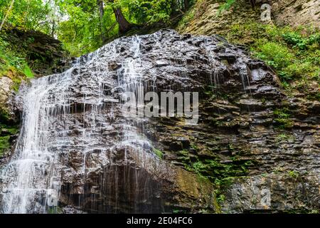 Tiffany Falls Conservation Area Dundas Valley Ancaster Ontario Kanada Stockfoto