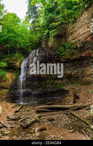 Tiffany Falls Conservation Area Dundas Valley Ancaster Ontario Kanada Stockfoto
