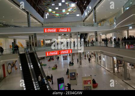 Die American Dream Mall, ein neues Mega-Einkaufszentrum mit Vergnügungsviertel in den New Yorker Vororten. Stockfoto