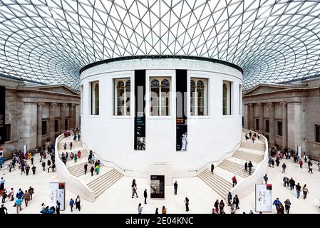 British Museum, The Great Court, London, England.