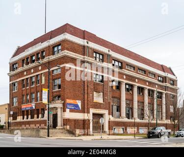 South Chicago Freimaurertempel Stockfoto