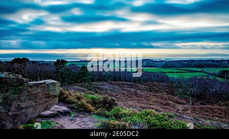 Thurstaston Hill Circular Stockfoto