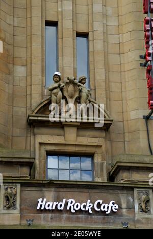 Das Athenaeum Glasgow ist jetzt Hard Rock Cafe Stockfoto