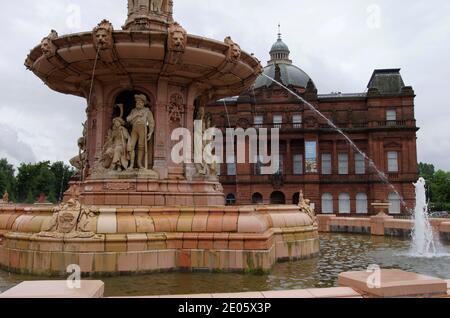 Doulton Fountain, Glasgow Stockfoto