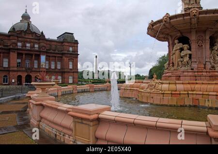 Doulton Fountain, Glasgow Stockfoto