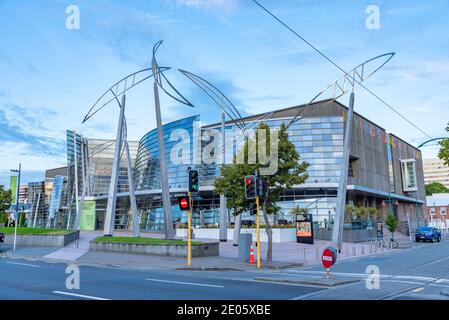 CHRISTCHURCH, NEUSEELAND, 21. JANUAR 2020: Christchurch Art Gallery Te Puna o Waiwhet?, Neuseeland Stockfoto