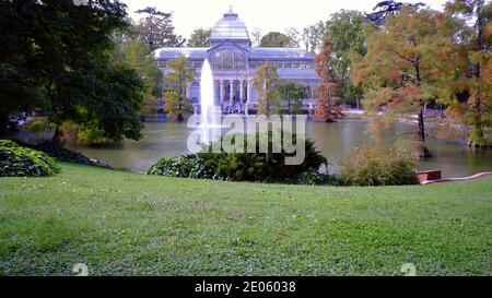 Herbst in Madrid Stockfoto