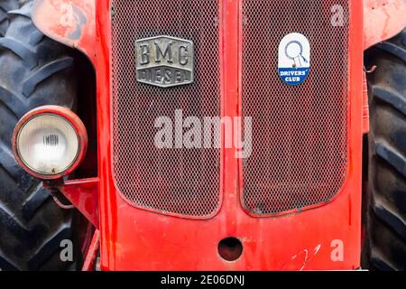 Antike Nuffield Universal Traktor bei einem Oldtimer Traktor Rallye in Nordostengland Stockfoto