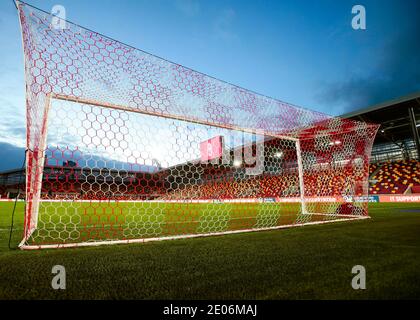 Brentford Community Stadium, London, Großbritannien. Dezember 2020. English Football League Championship Football, Brentford FC gegen Bournemouth; im neuen Brentford Community Stadium Credit: Action Plus Sports/Alamy Live News Stockfoto