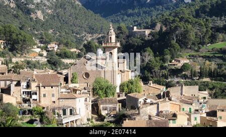 Blick auf Valldemossa Stockfoto