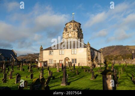 Burntisland Parish Church, St. Columba's, Burntisland, Fife, Schottland. Stockfoto