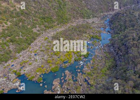 Cataract Gorge Reserve in Launceston in Tasmanien, Australien Stockfoto