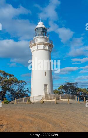 Tafelcape Leuchtturm in Tasmanien, Australien Stockfoto