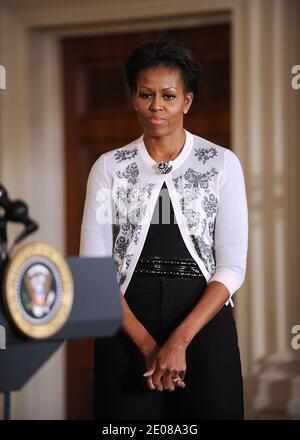 17. Januar 2011 - Washington, DC - Präsident Barack Obama und die ...
