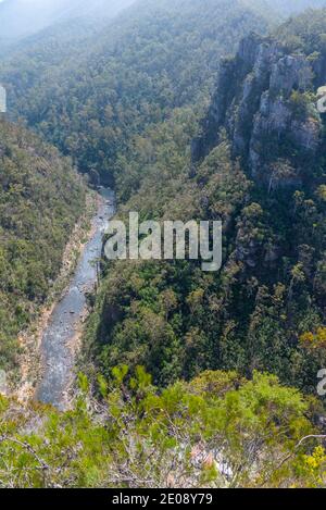 Alum Cliffs State Reserve in Tasmanien, Australien Stockfoto
