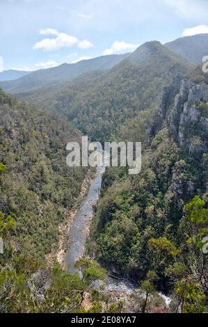 Alum Cliffs State Reserve in Tasmanien, Australien Stockfoto