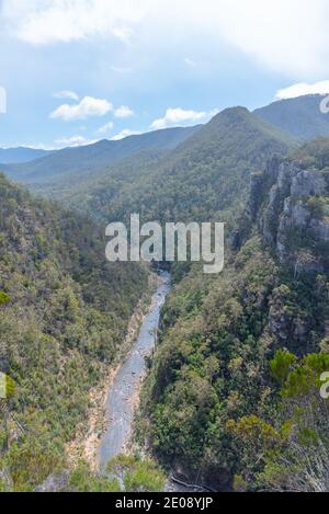 Alum Cliffs State Reserve in Tasmanien, Australien Stockfoto