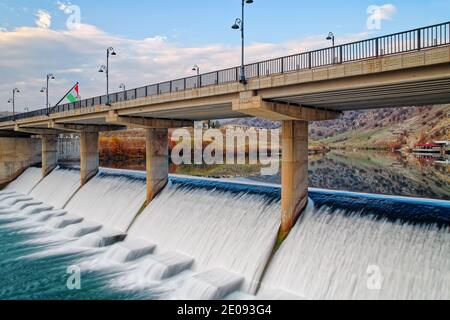 Barzan-Rezan-Brücke in Barzan, Region Kurdistan, Irak Stockfoto